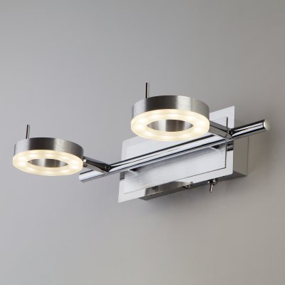 Настенный светильник бра Eurosvet 20001/2 алюминий Настенный светильник бра Eurosvet 20001/2 алюминий