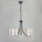 Подвесная люстра Eurosvet 10084/5 хром Strotskis