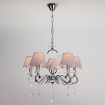 Подвесная люстра Eurosvet 10085/5 хром