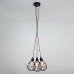 Люстра Eurosvet 50059/3 черный