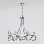Люстра подвесная Eurosvet 60064/8 хром