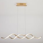 Люстра Eurosvet 90074/1 патинированное золото