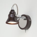 Настенный светильник бра Eurosvet 20062/1 хром/венге