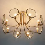 Потолочная люстра Eurosvet 60073/8 античная бронза Cyrus