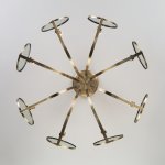 Потолочная люстра Eurosvet 60073/8 античная бронза Cyrus