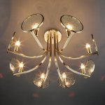 Потолочная люстра Eurosvet 60073/8 античная бронза Cyrus