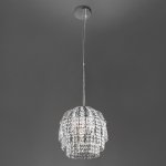 Светильник Eurosvet 10091/1 хром/прозрачный хрусталь Strotskis