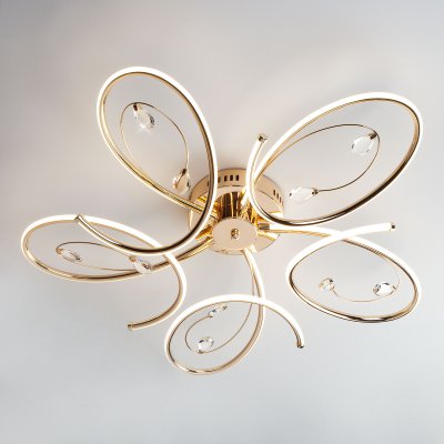 

Люстра Eurosvet 90099/5 золото 90W, 90099/5 золото