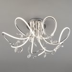 Люстра потолочная Eurosvet 90106/7 хром 97W