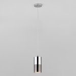 Светильник Eurosvet 50146/1 хром/черный жемчуг