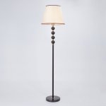 Торшер с абажуром Eurosvet 01057/1 черный