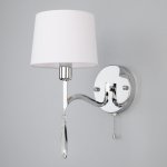 Светильник Eurosvet 10093/1 хром/прозрачный хрусталь Strotskis