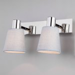 Настенный светильник Eurosvet 20080/2 хром/голубой Culver