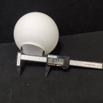 Плафон стекло шар матовый 130мм (67мм посадка) Евро 50151 Bubble