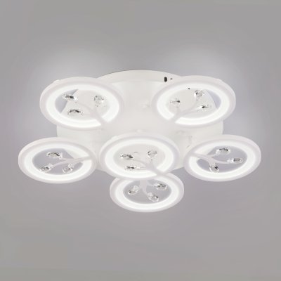 

Светильник Евросвет 90142/6 белый 100W, 90142/6 белый 100W