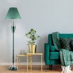 Торшер классический зеленый 009/1T GR