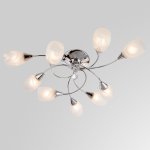 Потолочная люстра с плафонами 2275/9 хром