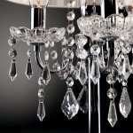 Настольная лампа 2045/3T хром/белый