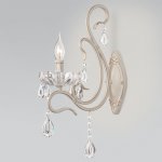 Бра с хрусталем 12205/1 белый