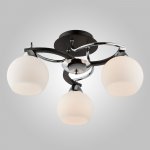 Люстра потолочная 9654/3 хром/венге