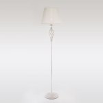 Торшер с абажуром белый с золотом 01003/1 белый с золотом