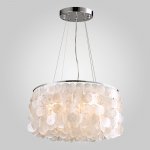 Подвесной светильник с перламутром 60005/4 хром