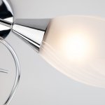 Потолочная люстра с хрустальной подвеской 30100/3 хром