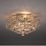 Хрустальная потолочная люстра 16017/6 хром