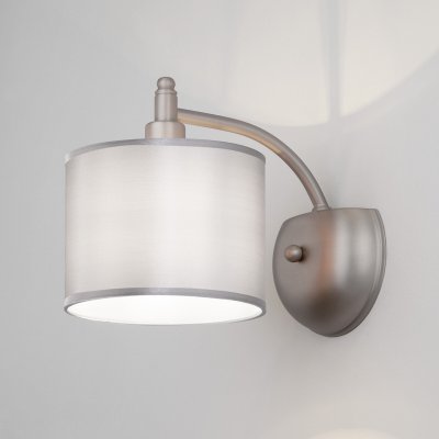 Бра с абажуром 60080/1 сатин-никель Бра с абажуром 60080/1 сатин-никель