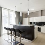 Светильник лофт подвесной со светодиодами 50135/1 LED хром/белый