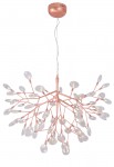Светильник подвесной Crystal Lux EVITA SP63 COPPER/TRANSPARENT (1693/263)