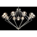 Люстра Crystal Lux FABRICIO SP11 CHROME/TRANSPARENTE (0550/311)