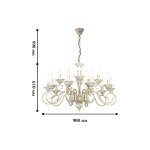 Люстра большая Favourite 1141-15p