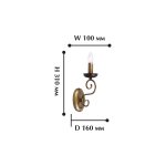 Настенный светильник Favourite 1148-1W Orpheus