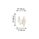 Светильник настенный бра Favourite 1202-1W Belezza