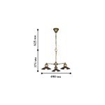 Люстра подвесная Favourite 1214-3P