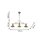 Светильник подвесной Favourite 1216-3P Sole