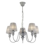 Люстра Favourite 1352-5P серебро патина