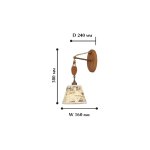 Светильник настенный бра Favourite 1393-1W Giro