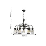 Люстра подвесная Favourite 1423-7P Workshop