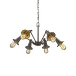 Люстра паук лофт Favourite 1476-6P