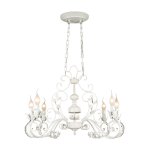 Люстра белая ковка Favourite 1492-6P