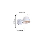 Настенный светильник Favourite 1513-1W Eimer