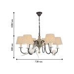 Люстра с голубями Favourite 1594-6P Birds