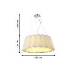 Люстра Favourite 1605-3PC Gofra