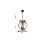 Подвесная люстра Favourite 1629-3P Shatir