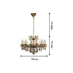 Люстра Favourite 1650-14P Teresia