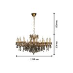 Люстра Favourite 1650-20P Teresia