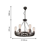 Люстра Favourite 1653-6P Fahrrad