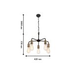 Люстра паук лофт Favourite 1656-5P